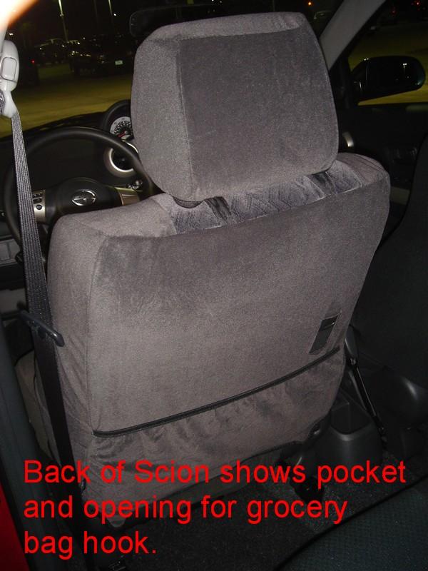 Scion seat clearance covers